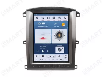 Магнітола для Toyota LC 100 Facelift (2002-2007) Тесла Андроїд CarPlay