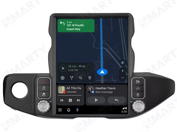 Jeep Wrangler (2018-2023) Android Auto Tesla