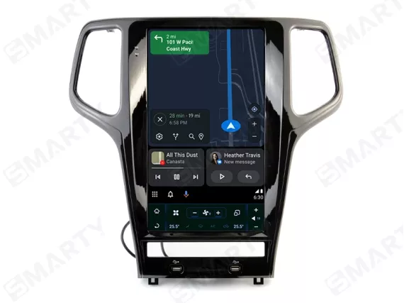 Jeep Grand Cherokee WK2 (2010-2014) Android Auto Tesla