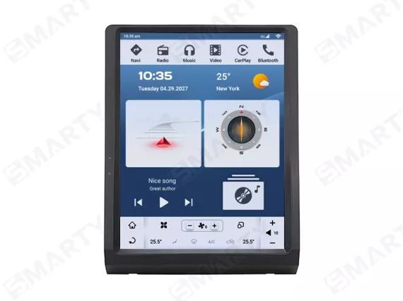 Магнітола для Toyota Land Cruiser 70 (2007+) Тесла Андроїд CarPlay