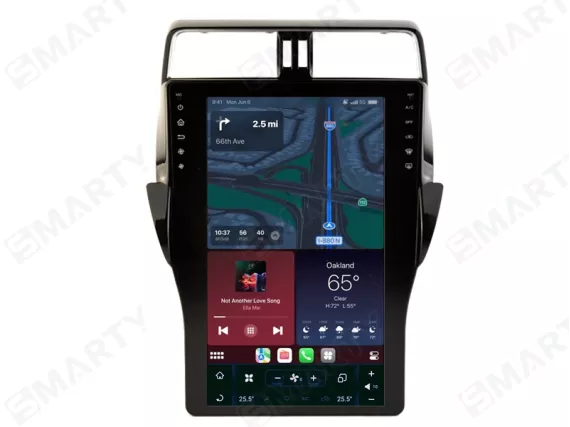 Toyota Land Cruiser Prado 150  (2017-2023) Apple Carplay Tesla