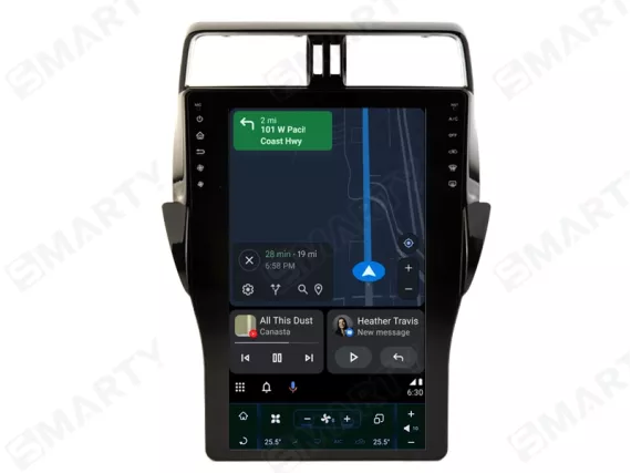 Toyota Land Cruiser Prado 150  (2017-2023) Android Auto Tesla