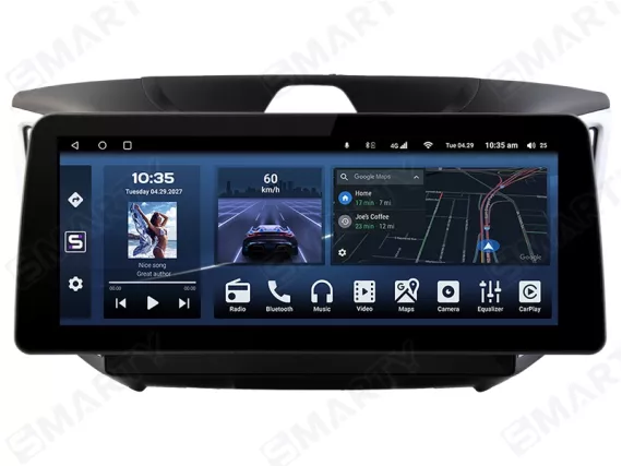 Магнитола для Hyundai Creta/ix20 (2014-2019) - 12.3 дюйма Андроид CarPlay