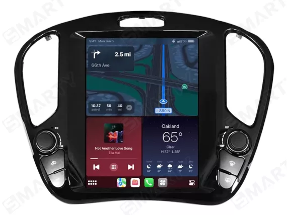 Nissan Juke (2010-2018) Apple CarPlay Tesla