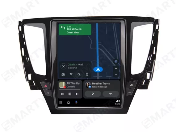 Mitsubishi Pajero Sport 3 (2015-2019) Android Auto Tesla