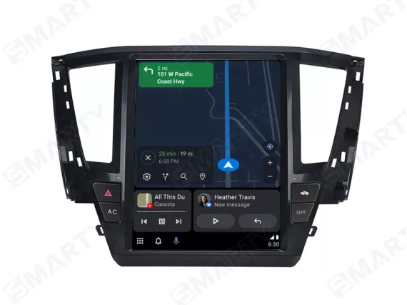 Mitsubishi Pajero Sport 3 Facelift (2019+) Apple Carplay Tesla