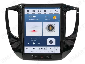 Магнитола для Mitsubishi L200/Triton (2015-2019) Тесла Андроид CarPlay
