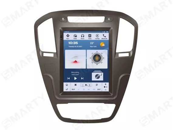 Магнітола для Buick Regal (2008 - 2013) Тесла - Snapdragon Андроїд CarPlay