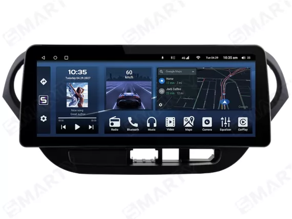 Магнитола для Hyundai i10 2 Gen (2013-2019) - 12.3 дюйма Андроид CarPlay
