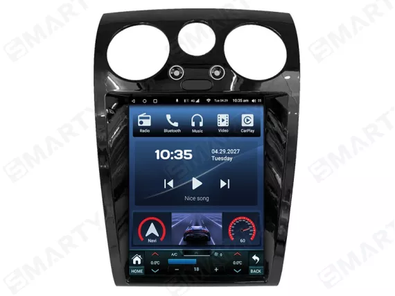 Магнитола для Bentley Continental (2004-2012) Тесла Андроид CarPlay