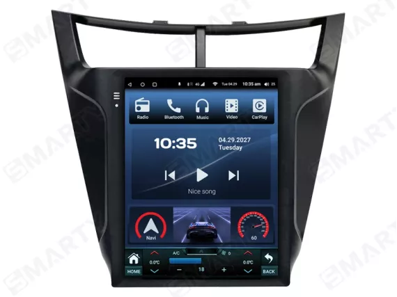 Магнітола для Chevrolet Aveo / Sail (2016+) Тесла Андроїд CarPlay