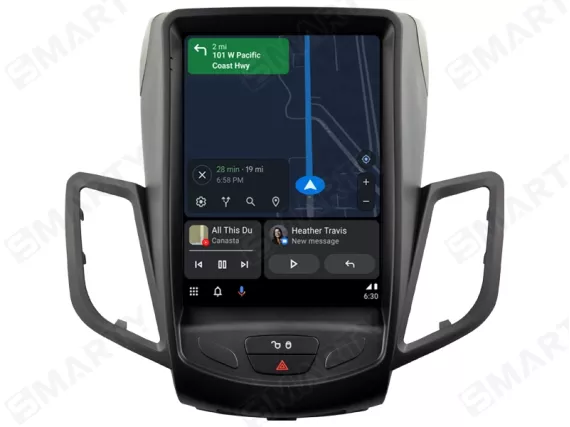 Ford Fiesta 7 Gen (2009-2019) Android Auto Tesla