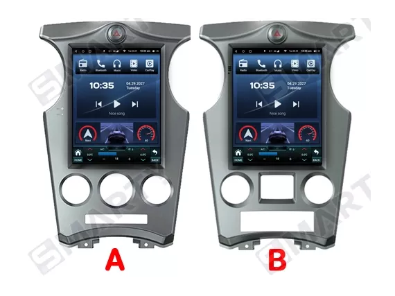 Магнитола для KIA Carens 2 Gen (2006-2013) Тесла Андроид CarPlay