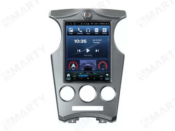 Магнитола для KIA Carens 2 Gen (2006-2013) Тесла Андроид CarPlay