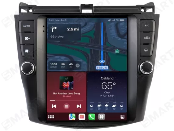 Honda Accord 7 Gen (2002-2008) Apple Carplay Tesla