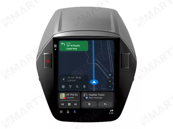 Hyundai Tucson 2 Gen ix35 LM (2009-2015) Android Auto Tesla
