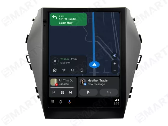 Hyundai Santa Fe 3 Gen DM/NC (2012-2018) Android Auto Tesla