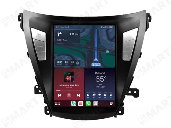 Hyundai Elantra 5 Gen MD Facelift (2013-2016) Apple Carplay Tesla