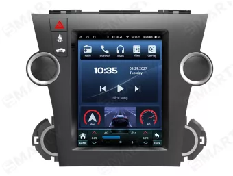 Магнітола для Toyota Highlander (2007-2013) Тесла Андроїд CarPlay