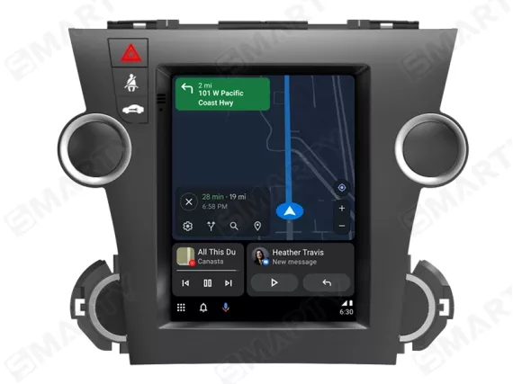 Toyota Highlander (2007-2013) Android Auto Tesla