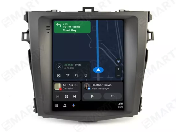 Toyota Corolla (2007-2013) Android Auto Tesla