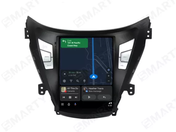 Hyundai Elantra 5 Gen MD (2010-2015) Android Auto Tesla