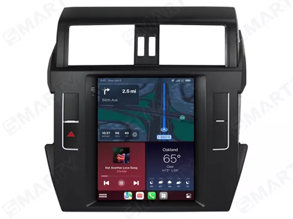 Toyota Land Cruiser Prado 150 (2013-2017) Apple CarPlay Tesla