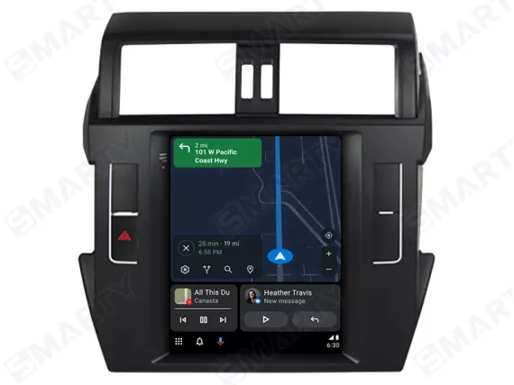 Toyota Land Cruiser Prado 150 (2013-2017) Android Auto Tesla