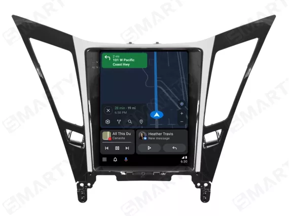 Hyundai Sonata 6 Gen YF (2009-2014) Android Auto Tesla