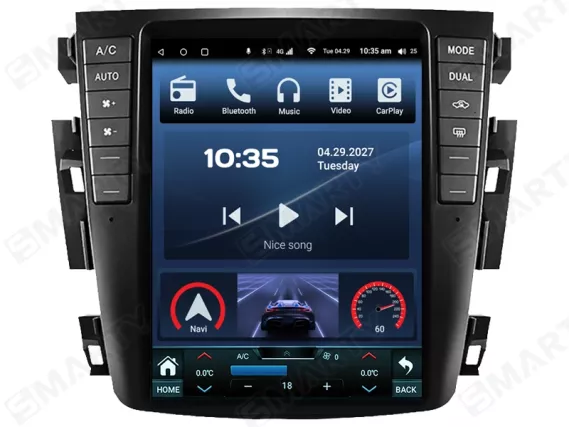 Магнітола для Nissan Teana / Altima 1 Gen (2003-2008) Тесла Андроїд CarPlay