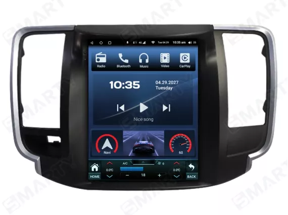 Магнітола для Nissan Teana / Altima 2 Gen (2008-2013) Тесла Андроїд CarPlay