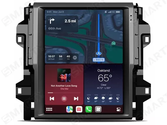 Toyota Hilux (2015-2023) Apple CarPlay Tesla