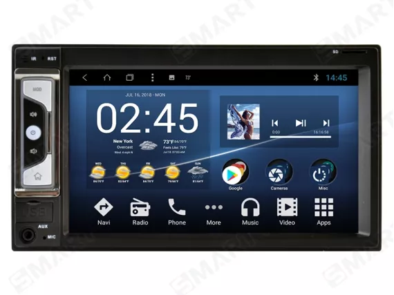 Магнитола для 2-DIN Universal - Ver. 3 Андроид CarPlay