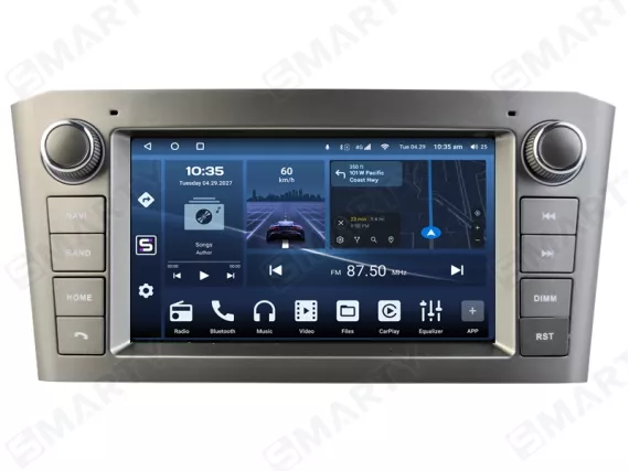 Магнітола для Toyota Avensis T250 (2003-2009) - OEM стиль CarPlay