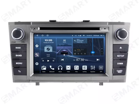 Магнитола для Toyota Avensis T270 (2009-2015) - OEM стиль Андроид CarPlay