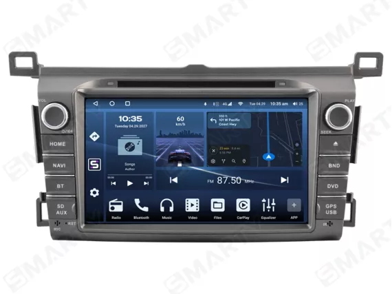 Магнитола для Toyota RAV4 XA40 (2013-2018) - OEM стиль Андроид CarPlay