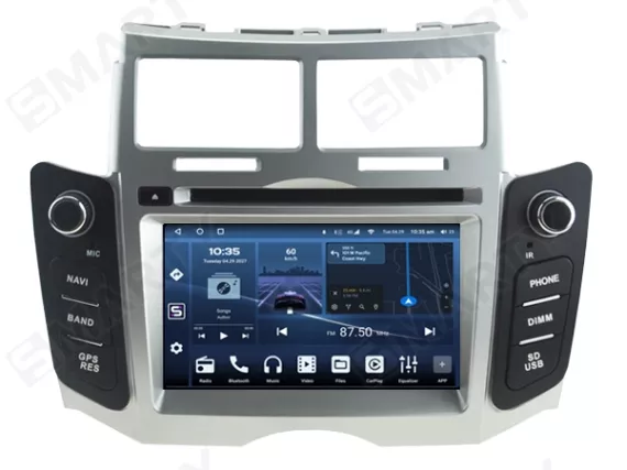 Магнитола для Toyota Yaris (2005-2013) - OEM стиль Андроид CarPlay