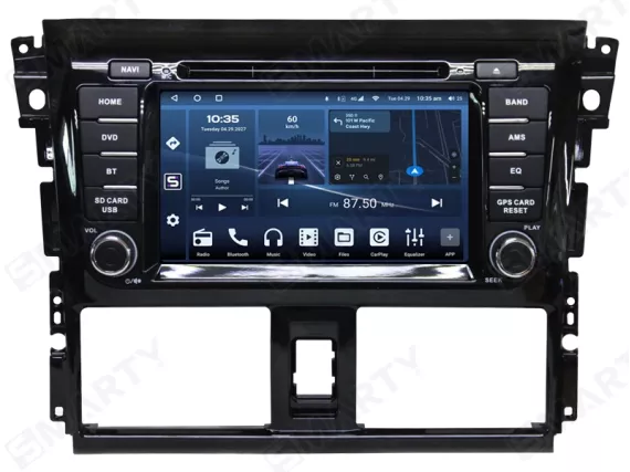 Магнітола для Toyota Yaris/Vios (2011-2020) - OEM стиль CarPlay