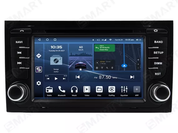 Магнітола для Audi A4 B7 (2004-2009) - 7" OEM стиль CarPlay
