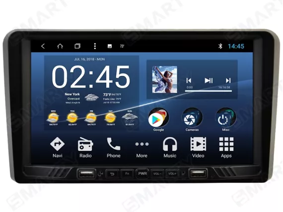 Магнітола для Audi A4 B6 (2000-2005) - 9" screen Андроїд CarPlay