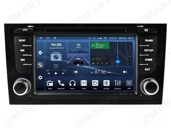 Магнітола для Audi A6/S6 C5/4B (1997-2004) - OEM стиль CarPlay