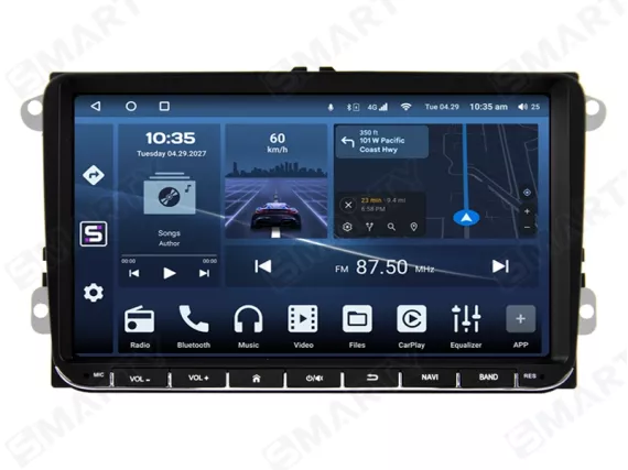 Магнитола для VW Jetta / Bora 5 (2005-2010) - OEM стиль Андроид CarPlay