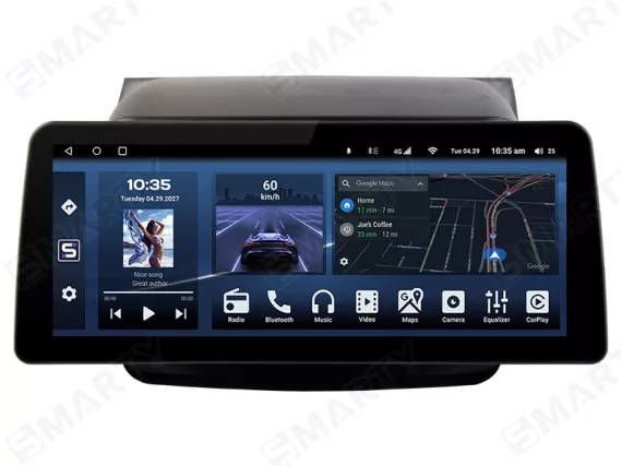 Магнітола для Mitsubishi Pajero Sport 2 (2008-2016) - 12.3 дюйми CarPlay