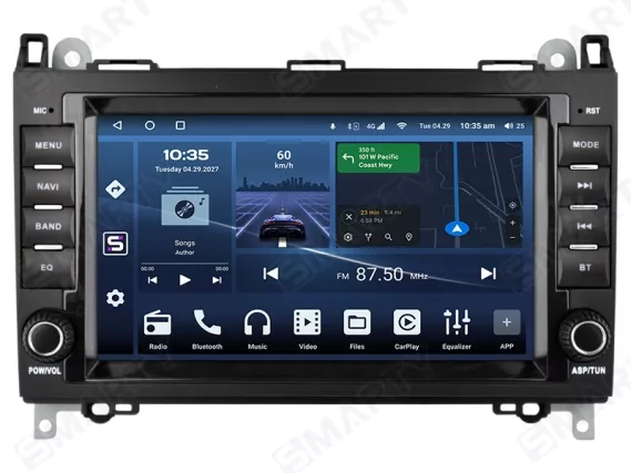 Магнитола для Mercedes-Benz B-Class W245 (2005-2011) - OEM стиль Андроид CarPlay