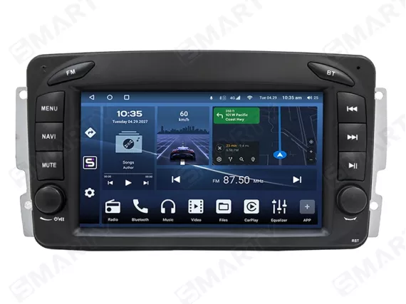 Магнітола для Mercedes-Benz CLK-Class W209 (2002-2005) - OEM стиль CarPlay