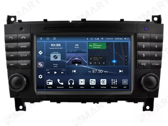 Магнітола для Mercedes-Benz C-Class W203 (2005-2008) - OEM стиль CarPlay