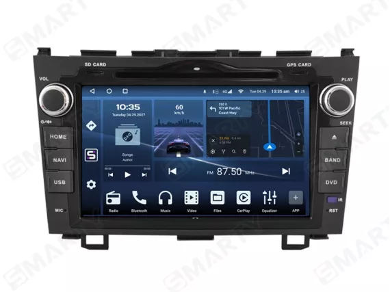 Магнітола для Honda CR-V 3 (2006-2012) - OEM стиль CarPlay