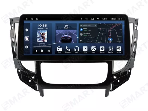 Магнитола для Mitsubishi L200 (2015-2019) - 12.3 дюйма Андроид CarPlay