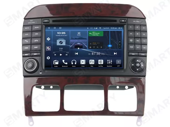 Магнітола для Mercedes-Benz S-Class W220 (1998-2005) - OEM стиль CarPlay