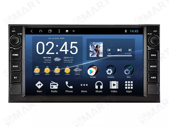 Магнитола для Nissan Navara NP300 (2015+) - OEM стиль Андроид CarPlay